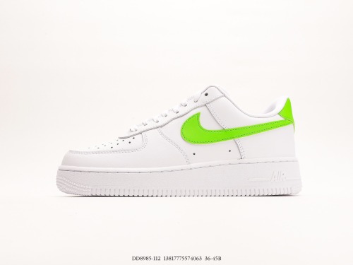 Nike Air Force 1 '07 Low Gangson Shoes  White Green  Style:DD8985-112