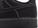 Nike Air Force 1’07 Lowblackphantom classic Low -end leisure sneakers  Black Samurai White Slip Plording Small Poinage  Style:HW2636-079