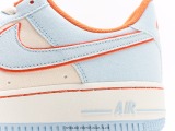 Nike Air Force 1 Low rice orange blue Low -top leisure sneakers Style:315122-662