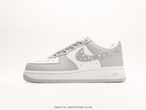 Nike Air Force 1 Low ’07 gray -white waist fruit color color color Low -top casual board shoes Style:XM6321-736