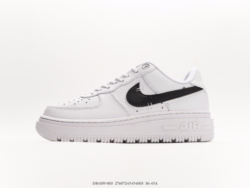 Nike Air Force 1 Low Luxeblackgum improves non -slip thick bottom Low -end leisure sneakers Style:DB4109-003