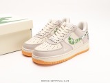 BAPE X UNDEFEATED X Nike Air Force 1′07 Low Classic Low Sneakers  Rice White Gray Miscelona  Style:BS9055-301