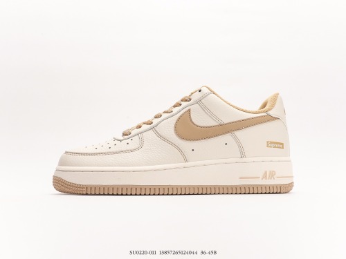 Nike Air Force 1 07 Low  Mikaqi  Supreme co -branded Low -top casual board shoes Style:SU0220-011