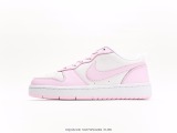 Nike Court Borough Low 2 (GS) Leisure Sports Low Broken Blood -breathable casual sneakers Style:DQ0492-100