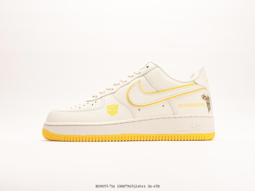 Nike Air Force 1’07 Low classic Low -end leisure sneakers  Transformers joint name  Style:BS9055-716