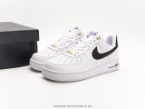 Nike Air Force 1 '0740th Anniversarywhite Black Classic Low Low -Bannia Sneaker  Leather White Black Gold 40th Anniversary  Style:DQ7658-100