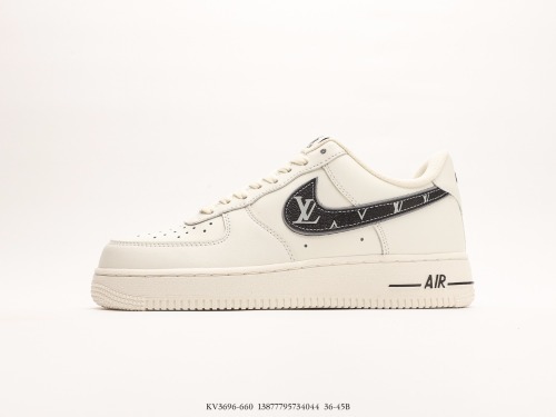 Louis vuitton x nike Air Force 1 '07 Low joint name Mihi Air Force 1 Style:KV3696-660