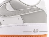 Nike Air Force 1’07 Low  Leather tobacco Gray White Plastic Platform  classic Low -end leisure sneakers Style:AW2296-001
