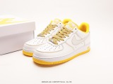 Nike Air Force 1’07whiteyeLow Reflectiv Classic Low Gangs Leisure Sneakers  Leather White YelLow 3M Angel Reflective  Style:MM3603-026