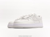 Nike Air Force 1’07 Lowhaze Greybone Classic Low Gangs Leisure Sneakers  Leather Somber Gray Bone White  Style:DX5590-100