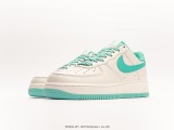 Tiffany & Co. X Nike Air Force 1 '07 Low SP FRIENDS and Family Tiffany co -branded Low -top casual board shoes Style:TP0096-255