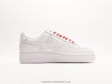 Supreme X Nike Air Force 1 Low 2020white Classic Low -Bannia Casual Sneaker  Leather White Red LOGO  Style:CU9225-100