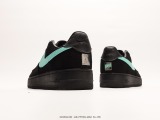 Tiffany & Co. X Nike Air Force 1 Low SP1837 Classic Low -Gangs Leisure Sneakers  Co -branded Black Tigany Blue  Style:DZ1382-001