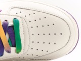 Nike Air Force 1 Low 07 Stringing White and Purple Gradient New Orleans Pelicans City Limited Low Sports Leisure Board Shoes Style:TF8896-303