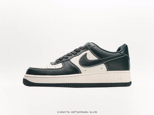 Nike Air Force 1’07team Green Classic Low -Givey Light Leisure Sneakers  Michigan White Green  Style:LU6965-756