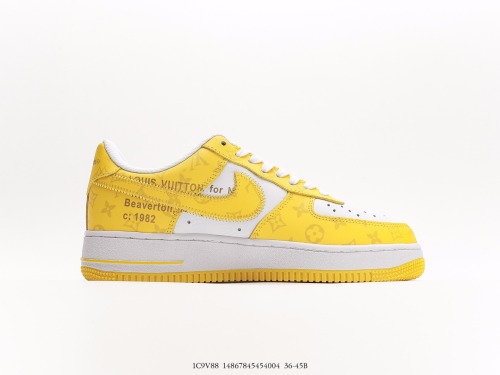 Nike Air Force 1 casual shoes Low LV Louis Vuitton United Name