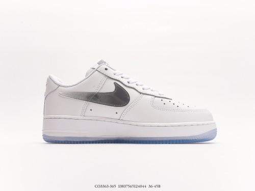 Nike Air Force 1 Low '07  Gradient Black Gray  Low -top casual board shoes Style:CO3363-365