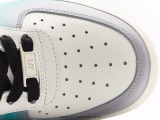 Nike Air Force 1 07 Lv8neon classic versatile casual sneakers  leather rice white black gray blue powder neon  Style:CW2288-313