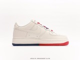 Nike Air Force 1 Low '07  Mi Blue Red  76 -person retro cities limited color scheme Low -top casual board shoes Style:AI5636-156