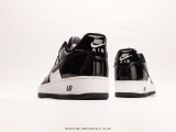 Nike Air Force 1’07 LowblackWhitepand series classic Low -top casual sports sneakers  patent leather black and white panda  Style:HP3656-588