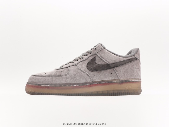 Nike Air Force 1 Low defending champion over the fur NIKE Nike Low -end leisure sneakers shoe fur leather shoe body shows excellent texture Style:BQ4329-001