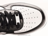 Nike Air Force 1’07 LowblackWhitepand series classic Low -top casual sports sneakers  patent leather black and white panda  Style:HP3656-588