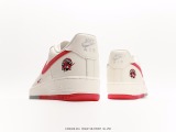 Nike Air Force 1 Low '07  Mician Silver Red  Toronto Raptors Low -top casual board shoes Style:CH2608-216