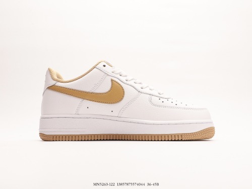 Nike Air Force 1 '0740th Anniversarywhite Royal Blue Classic Low -Bannia Leisure Sneakers  40th Anniversary White Royal YelLow Hook  Style:MN5263-122