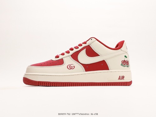 Nike Air Force 1 Low 07 X Gucci Cherry Air Force Style:BS9055-702