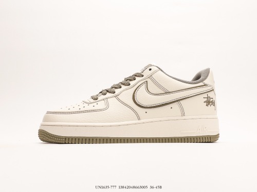 Nike Air Force 1 Low Stucy Lord Mi Bai Low -top leisure sneakers Style:UN1635-777