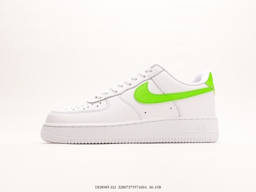 Nike Air Force 1 '07 Low Gangson Shoes  White Green  Style:DD8985-112