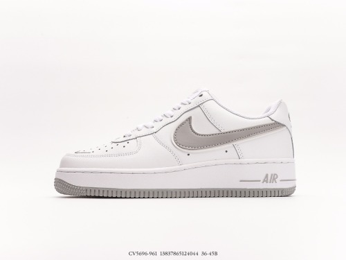Nike Air Force 1 Low  gray hook white  Low -end leisure sneakers Style:CV5696-961