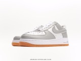 Nike Air Force 1’07 Low  Leather tobacco Gray White Plastic Platform  classic Low -end leisure sneakers Style:AW2296-001