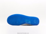 Nike Air Force 1′07 Low Suedegreylake Blue Classic Low -Bannia Leisure Sneakers  Whiteblue  Kleina Style:FB1841-110