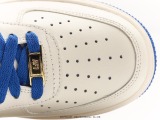 Nike Air Force 1 '07 Low casual board shoes  Mi White Blue Blue  Style:SP0758-025