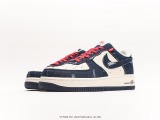 Levi's × Nike Air FORCE 1 Low Leevez joint denim stitching Low -top casual board shoes Style:VT5698-569