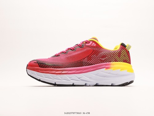 HOKA One One Clifton 8 highway shock absorption low help running shoes
