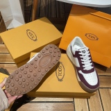 TODS couple color fight sports casual shoes