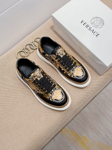 Versace men's four seasons high -top casual shoes