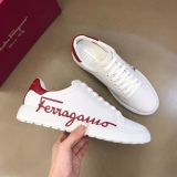 Ferragamo men's low -top sports shoes