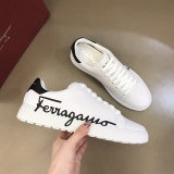 Ferragamo men's low -top sports shoes