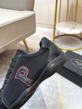 Prada men's casual shoes low -top shoes letters decoration