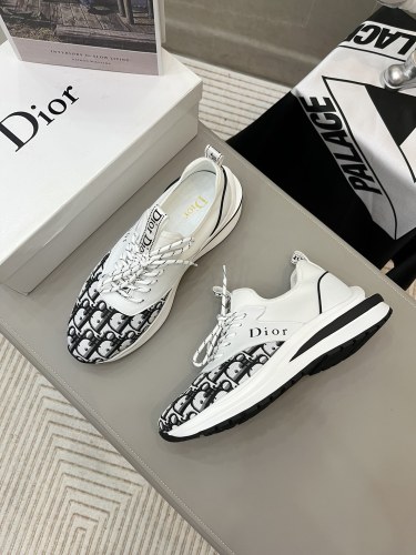 Dior2023 Men's high -top casual shoes
