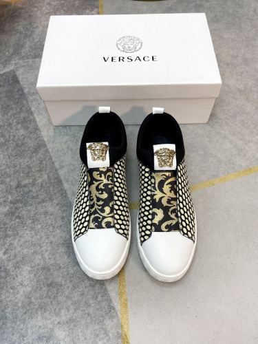 Versace men's casual shoes low -top shoes
