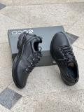 ECCO casual shoes male leather sports shoes breathable footwear