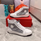 Dior high -top casual shoes