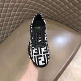 FENDI spring and summer new men's casual sports shoes Little Monster Series