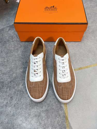 Hermes sneakers high -end men's sports shoes