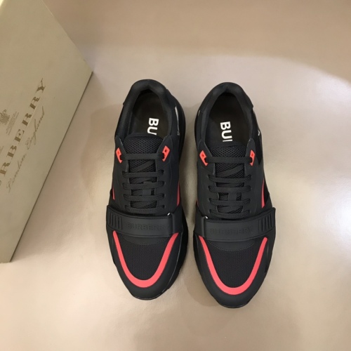 Burberry men's height sneakers