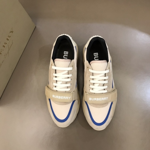 Burberry men's height sneakers